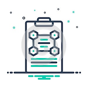 Mix icon for Protocol, document and collection