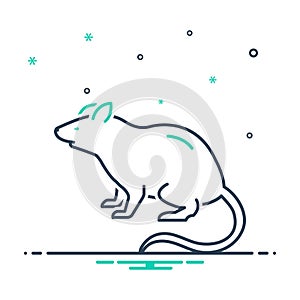 Mix icon for Rat, mouse and animal