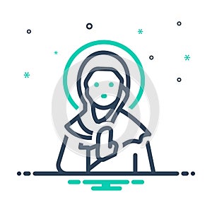 Mix icon for Ruth, pity and compassion