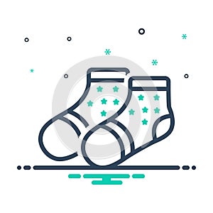 Mix icon for Socks, hosiery and nudes