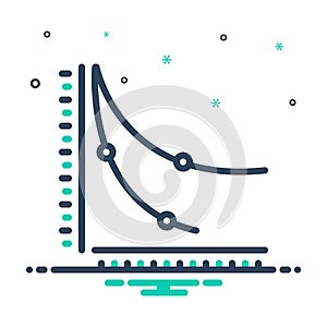 Mix icon for Volumes, segments and division