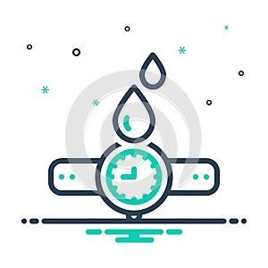 Mix icon for Waterproof, water and resist