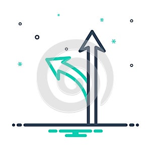 Mix icon for Way, road and highway