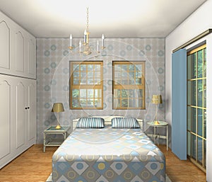 Mix and match bedroom