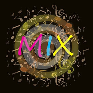 Mix music background