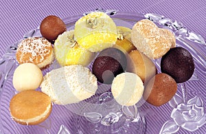 Mix Sweets on Voilet