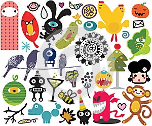 Mix of vector images. vol.21