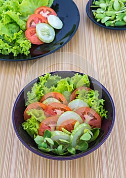 Mix vegetable salad