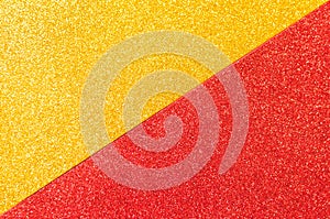 mixed background glitter texture red and gold abstract background isolated