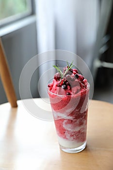 Mixed Berries Smoothie , drink menu
