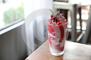 Mixed Berries Smoothie , drink menu