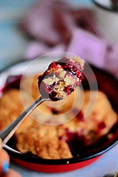 Mixed Berry Cobbler