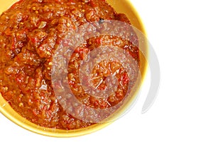 Mixed boiled vegetables in a bowl