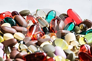 Mixed capsules and tablets 2