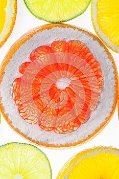 Mixed citrus fruit
