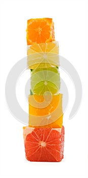 Mixed citrus tower