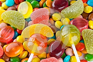 Mixed colorful candies img