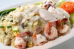 Mixed combination fried rice