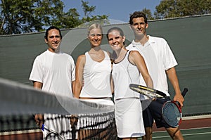 Mixed Doubles Tennis Players