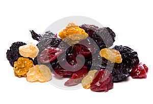 Mixed dried berries cutout