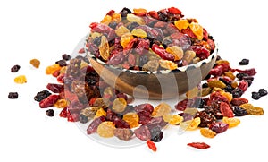 Mixed dried fruits