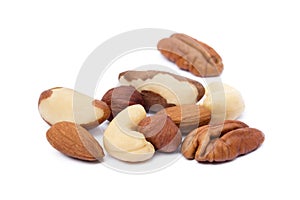 Mixed fresh nuts