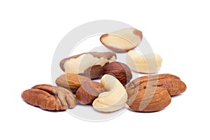 Mixed fresh nuts