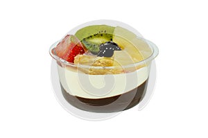 Mixed fruit pudding