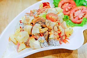 mixed fruit salad thai style