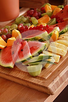 Mixed fruit selection