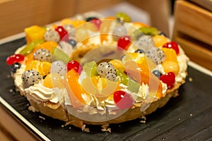 Mixed fruit tart  backgrounder photo