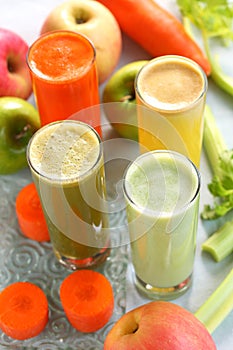 Mixed fruit and vegetable juice