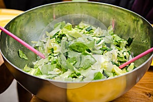 Mixed greens salad