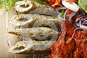 Mixed Kebab - A grilled meat snack