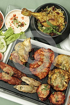 Mixed Kebab - A grilled meat snack