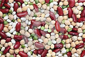 Mixed legume beans