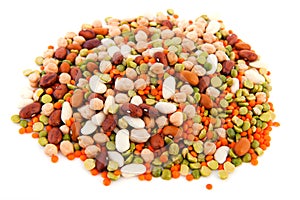 Mixed legumes photo