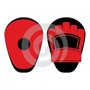 Mixed martial arts equipment: focus mitts