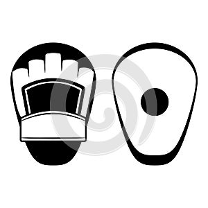 Mixed martial arts equipment: focus mitts