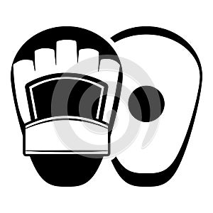 Mixed martial arts equipment: focus mitts