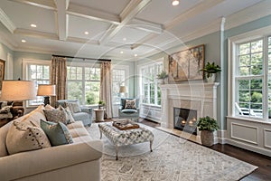 Mixed media interior dream realization