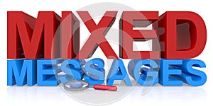 Mixed messages on white