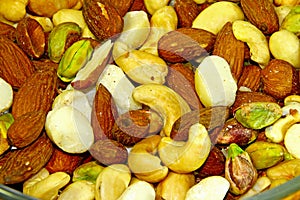 Mixed Nut Natural Toasted & Salted Almonds