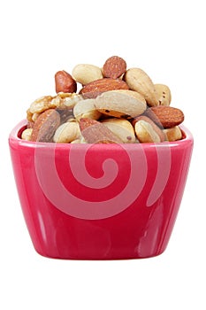 Mixed Nuts in Bowl