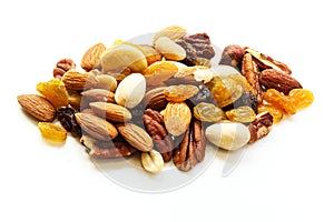 Mixed Nuts Healthy snack close up