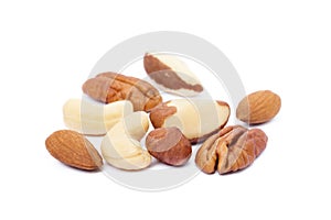 Mixed fresh nuts