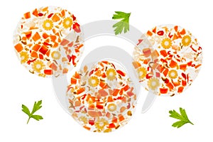 Mixed Pickles in Aspic