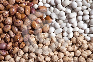 Mixed pulses for backgrounds