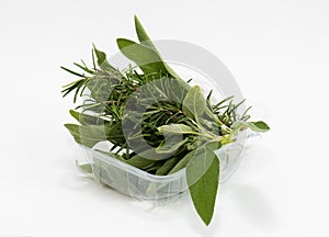 Mixed sage and rosemary