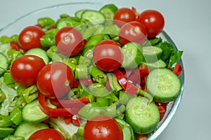 Mixed salad for dinner